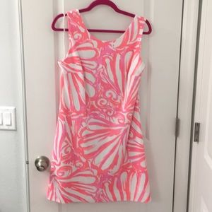 Lilly Pulitzer Pink White Dress